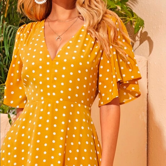 SOLD Retro Dress 1930s Style Polka Dot Pinup 30s - Picture 8 of 8